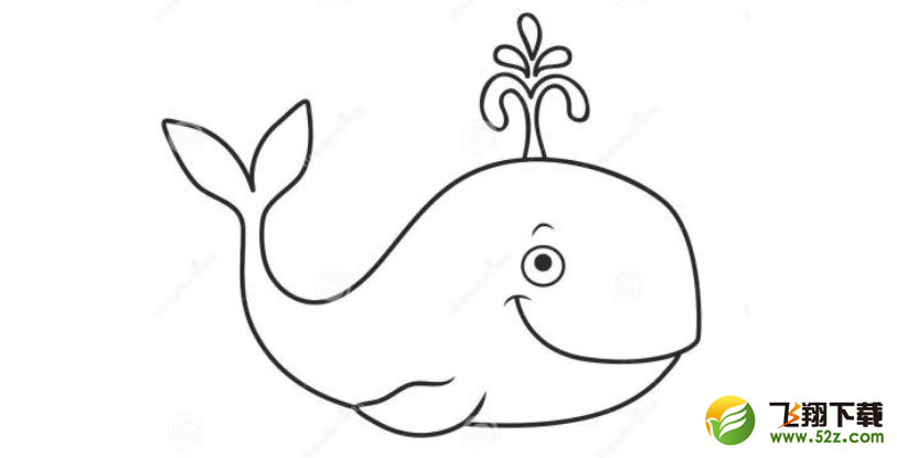 QQ画图红包鲸鱼画法教程详解