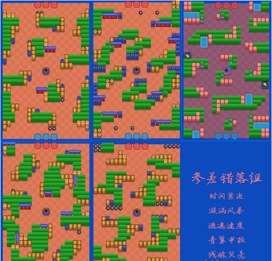 荒野乱斗宝石争霸模式全地图攻略