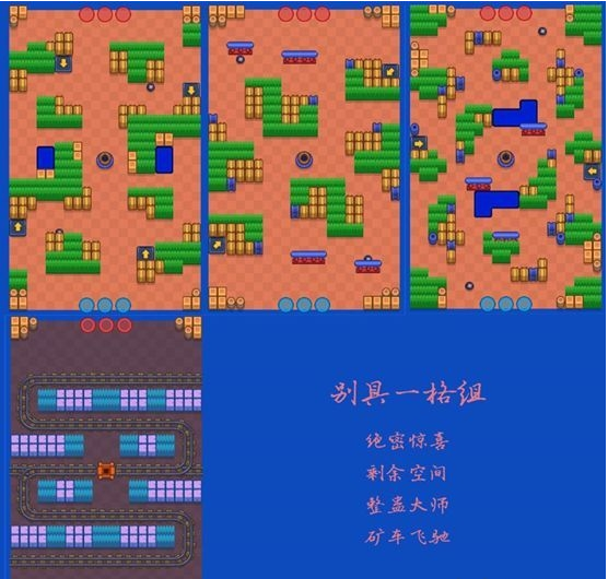 荒野乱斗宝石争霸模式全地图攻略