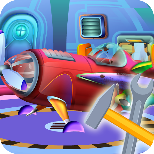 3D模拟飞机修理店 游戏