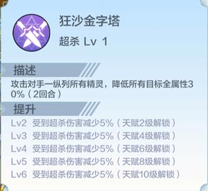 奥奇传说洛萨属性介绍