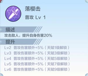 奥奇传说绯樱属性介绍