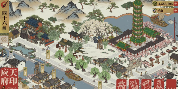 江南百景图应天府琉璃宝塔区建筑布局推荐