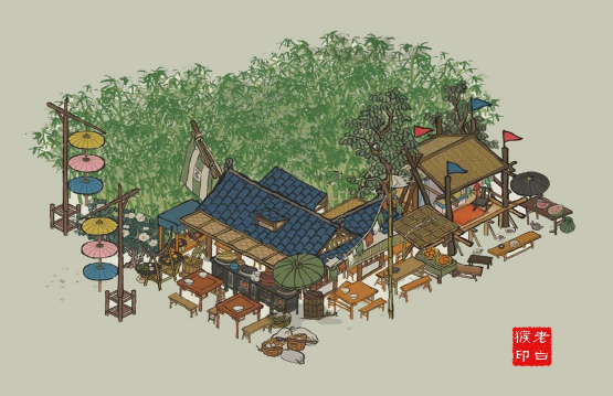 江南百景图杭州茶楼布局一览