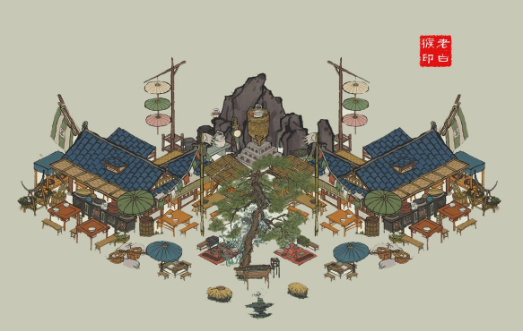 江南百景图杭州茶楼布局一览