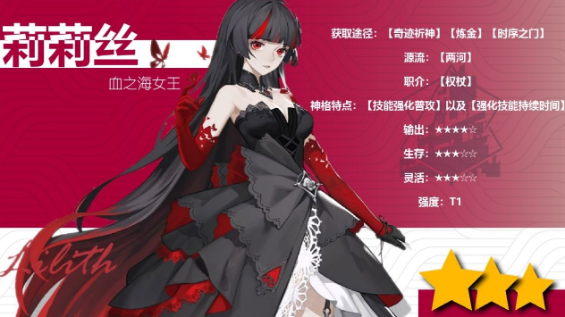 解神者:X2莉莉丝兽主搭配攻略