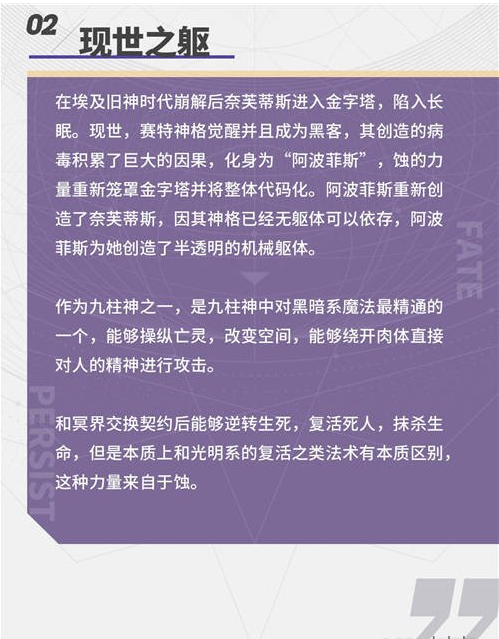 解神者奈芙蒂斯神格详解