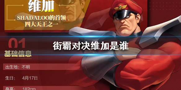 街霸对决维加是谁