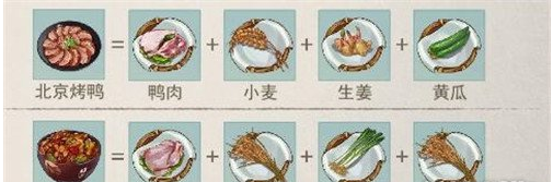 江湖悠悠三级食谱配方一览