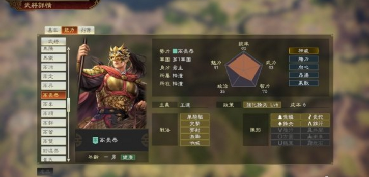 三国志14威力加强版高长恭解锁条件详解