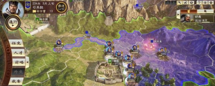 三国志14威力加强版五丈原之战司马懿打法详情分享
