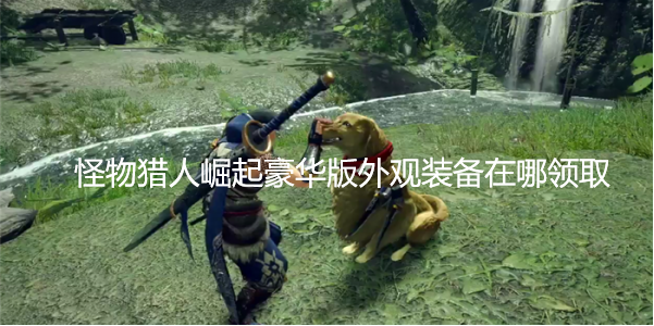 怪物猎人崛起豪华版外观装备在哪领取