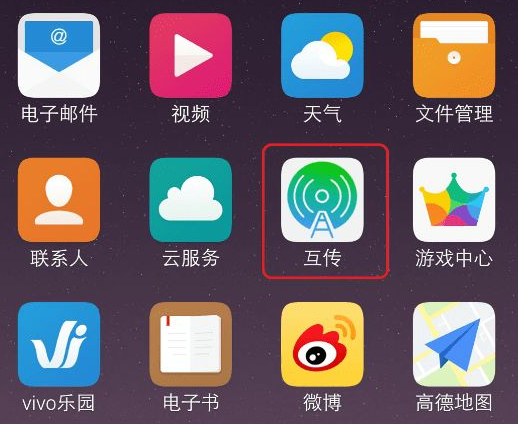 vivo互传使用方法说明