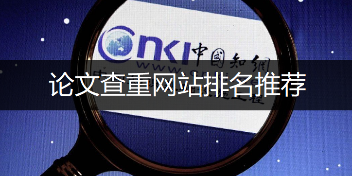 论文查重网站排名推荐
