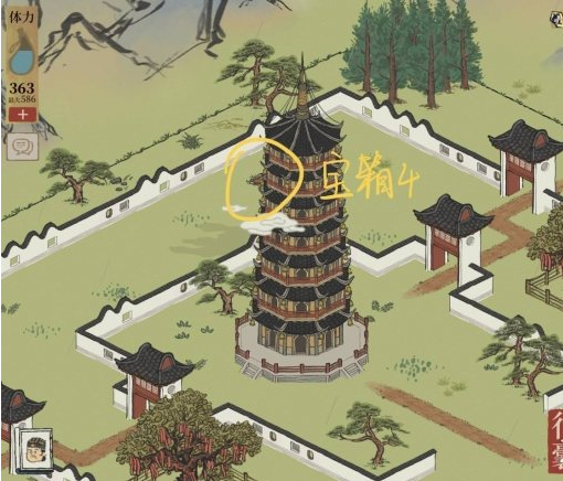 江南百景图宝箱位置在哪