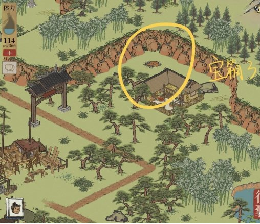江南百景图宝箱位置在哪
