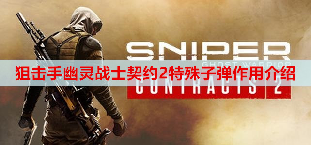 狙击手幽灵战士契约2特殊子弹作用介绍