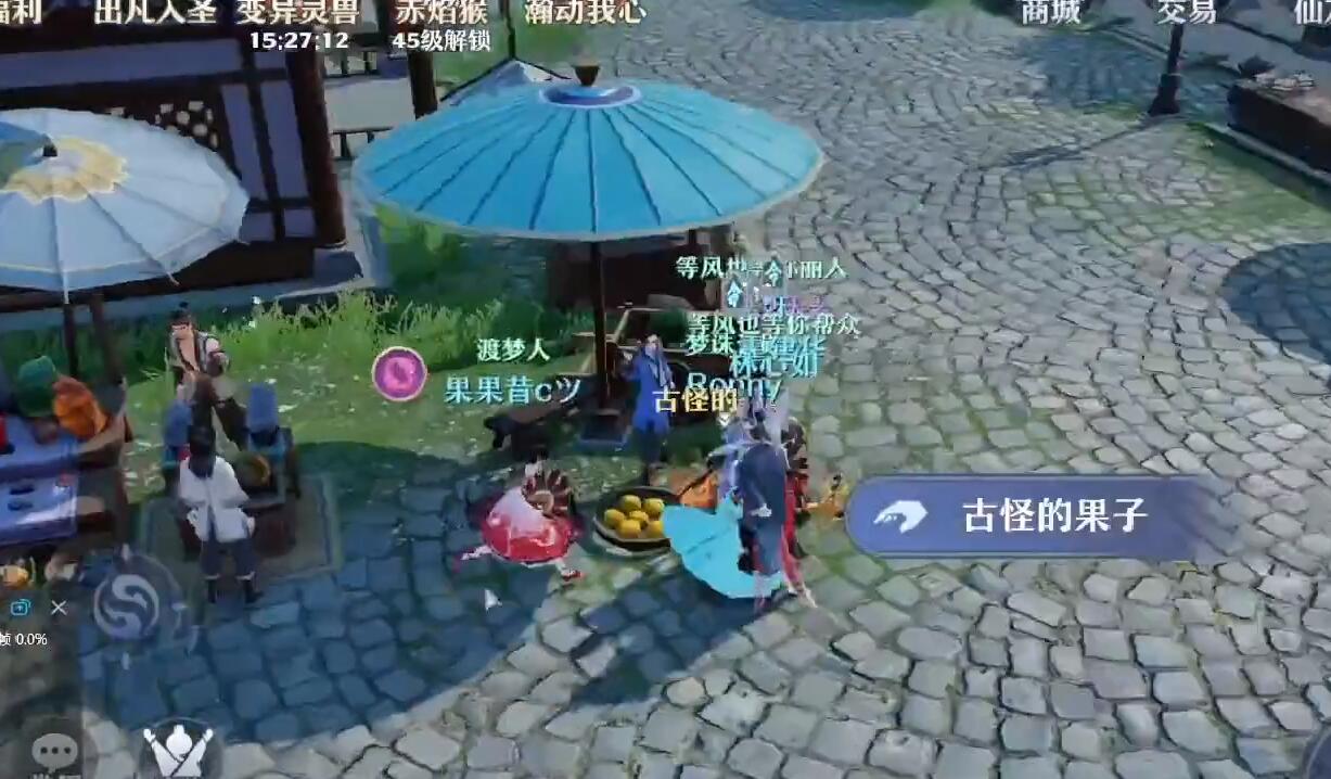 梦幻新诛仙古怪的果子通关分享