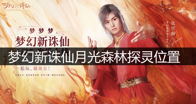 梦幻新诛仙月光森林探灵位置说明