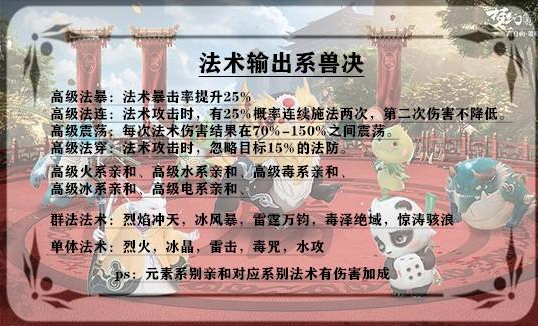 梦幻新诛仙宠物打造技巧分享