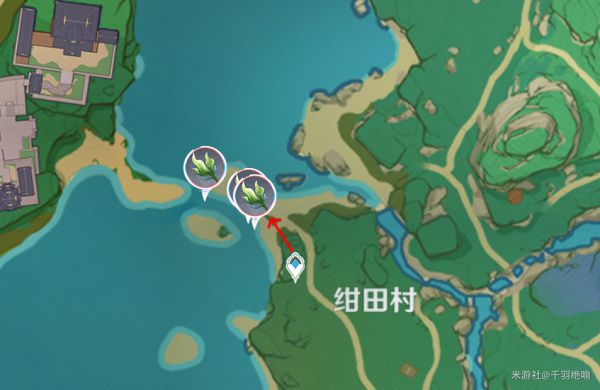 原神海草采集地点及路线分享