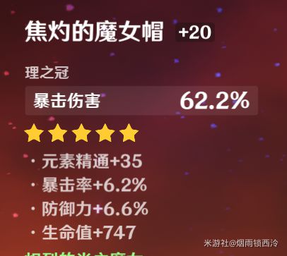 原神迪卢克武器及圣遗物配装推荐