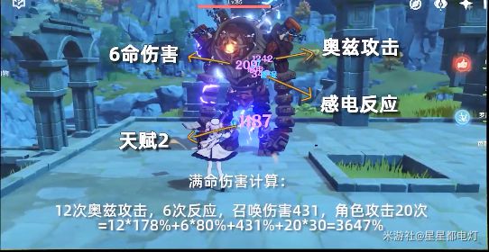 原神菲谢尔噬星魔鸦触发及角色解析