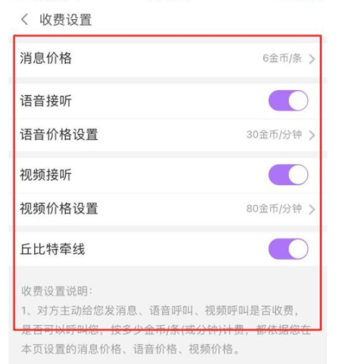 爱聊APP聊天收费标准分享