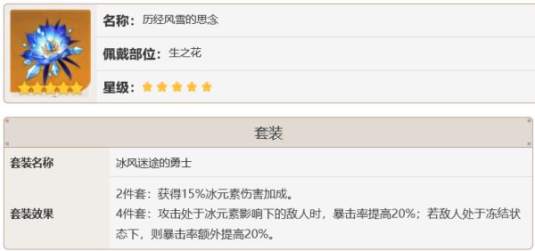 原神罗莎莉亚技能及队伍搭配攻略