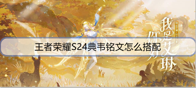 王者荣耀S24典韦铭文怎么搭配