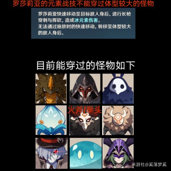 原神罗莎莉亚主/副C出装配队攻略