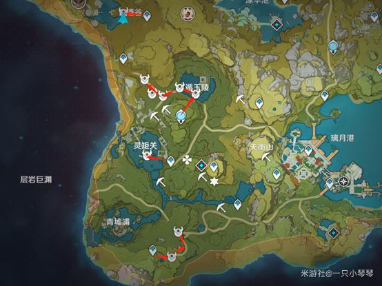 原神达达利亚突破培养材料收集攻略