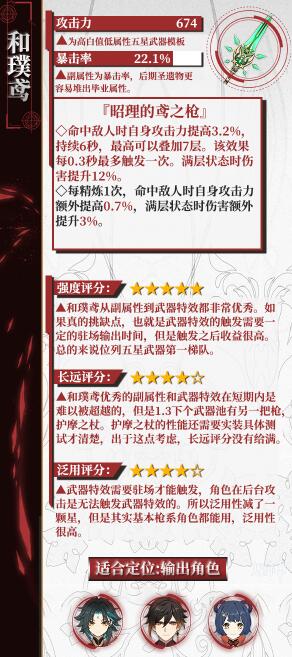原神钟离护摩之杖及和濮鸢对比分析
