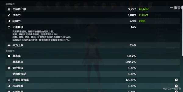 原神甘雨装备搭配及输出解析