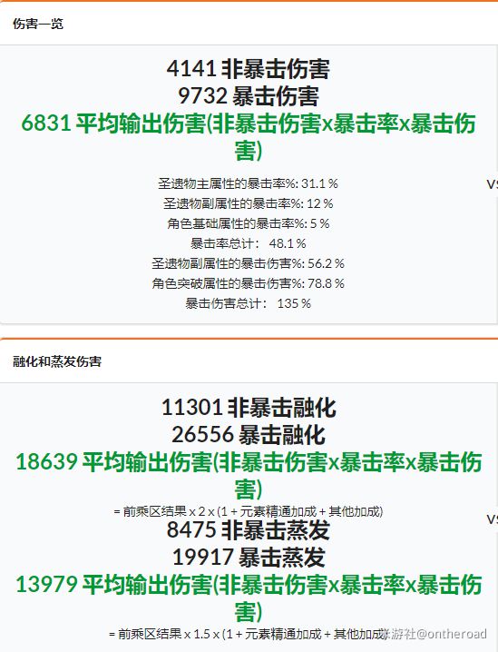 原神新手向胡桃圣遗物和武器选择推荐