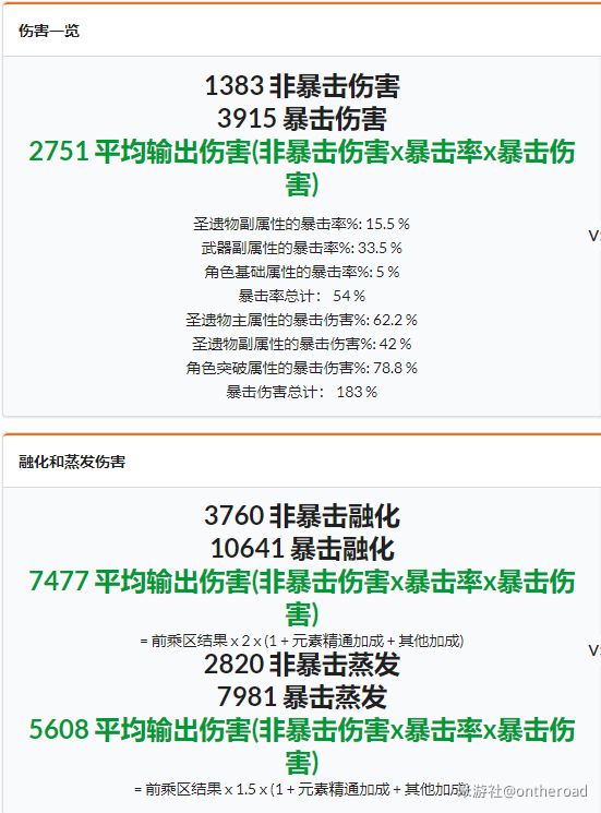 原神新手向胡桃圣遗物和武器选择推荐