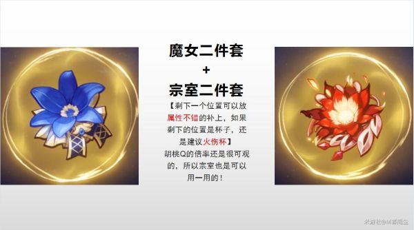 原神胡桃圣遗物推荐及装备选择收益分析