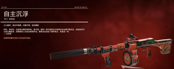 孤岛惊魂6全轻机枪图鉴一览