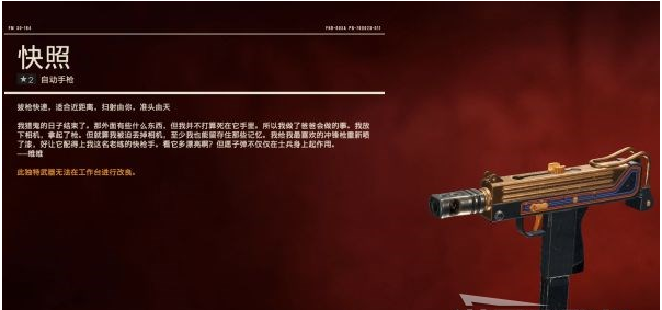 孤岛惊魂6全自动手枪图鉴一览