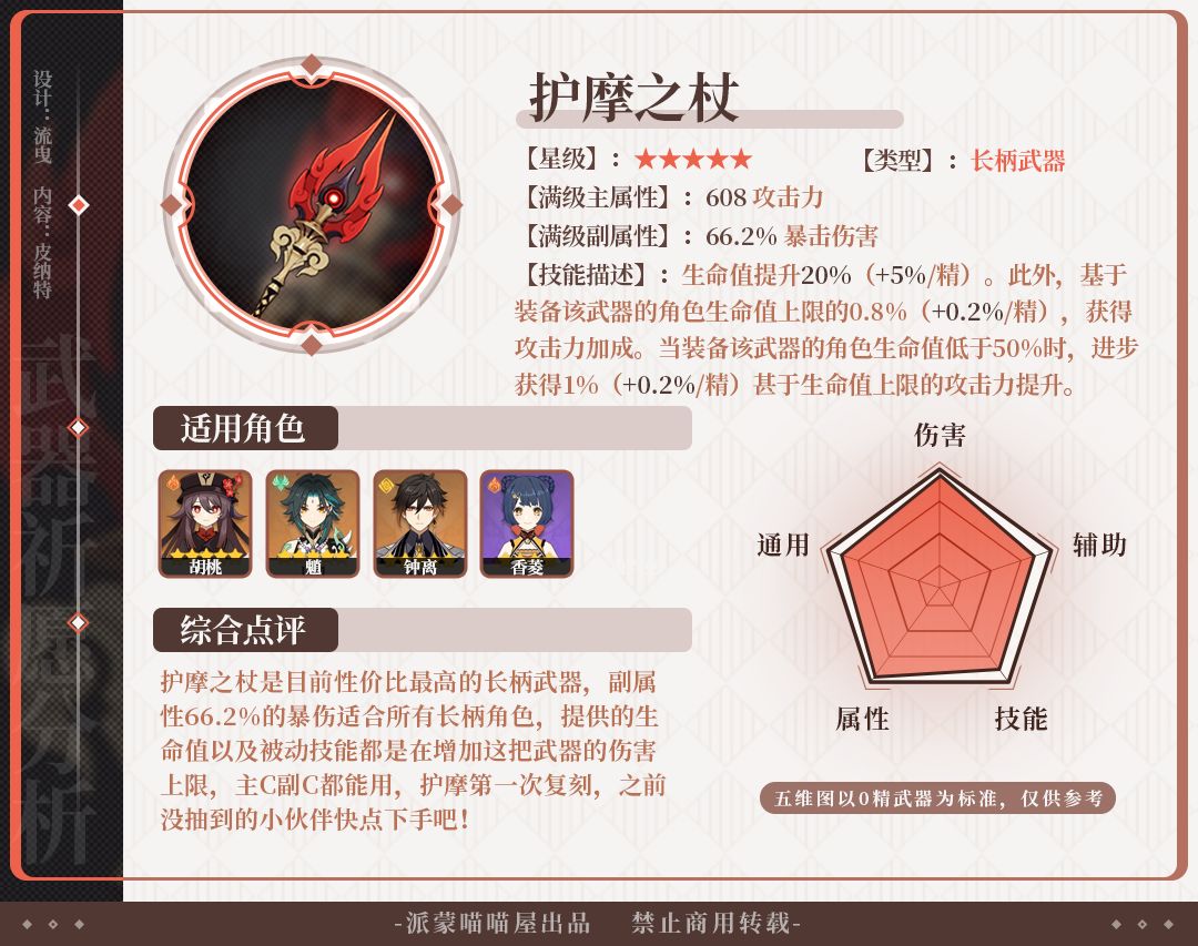 原神v2.2武器祈愿价值分析
