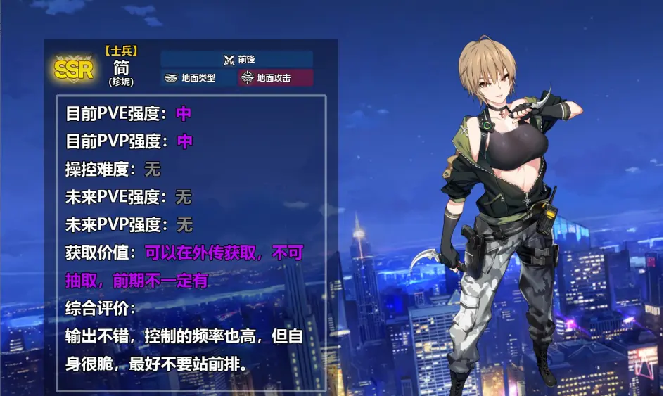 异界事务所全ssr及部分sr强度排行一览