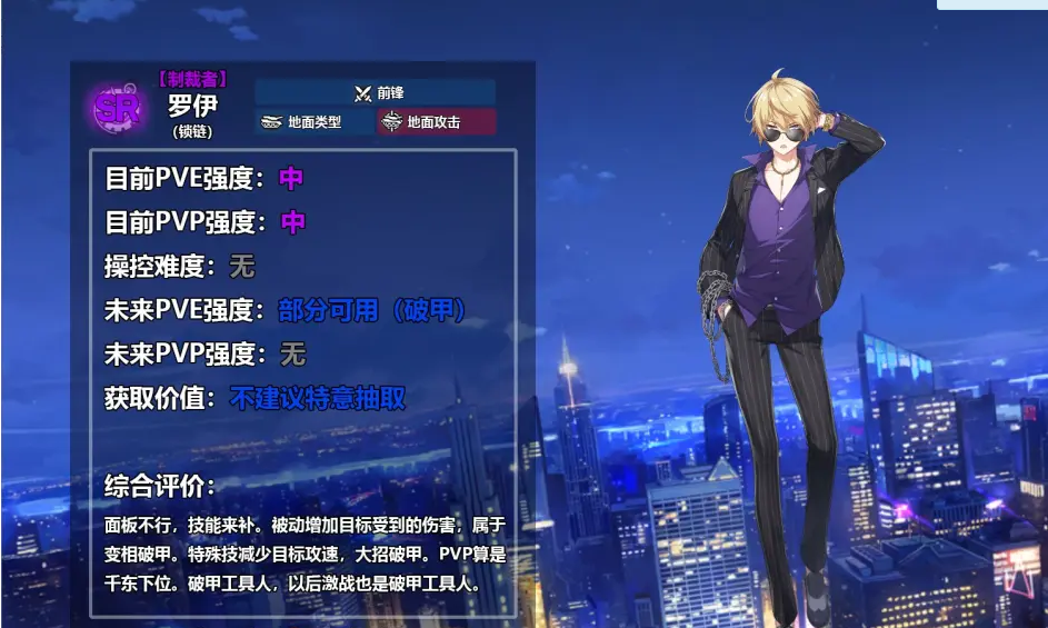 异界事务所全ssr及部分sr强度排行一览