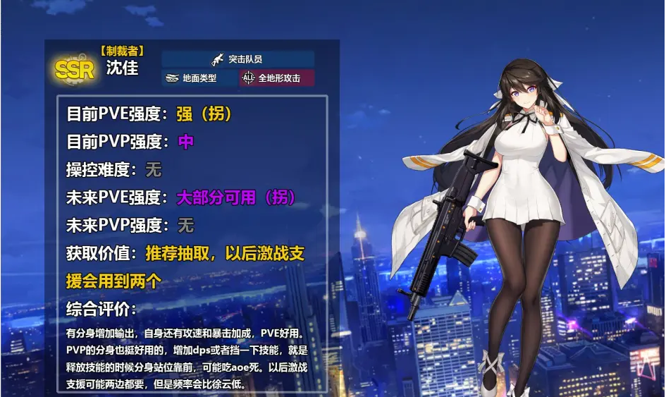 异界事务所全ssr及部分sr强度排行一览
