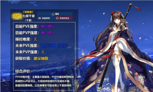 异界事务所全ssr及部分sr强度排行一览