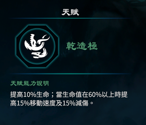 天命奇御2乾卦天赋能力一览