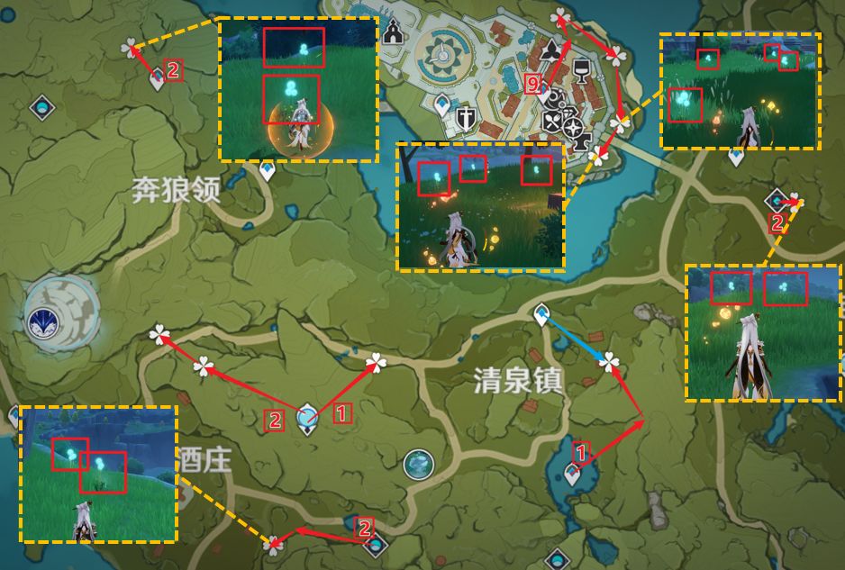 原神优菈培养材料收集攻略