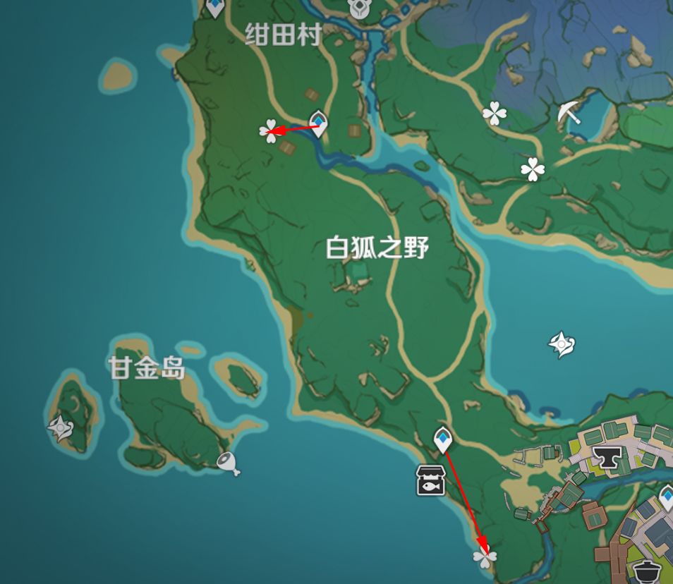 原神鬼兜虫采集路线一览