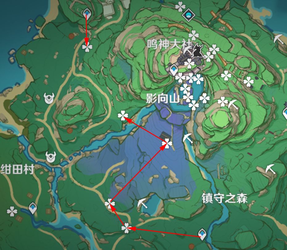 原神鬼兜虫采集路线一览