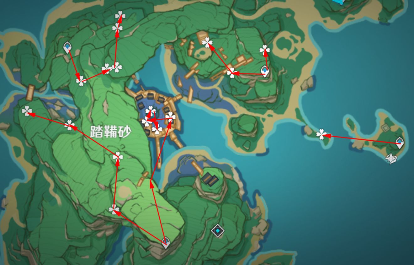 原神鬼兜虫采集路线一览
