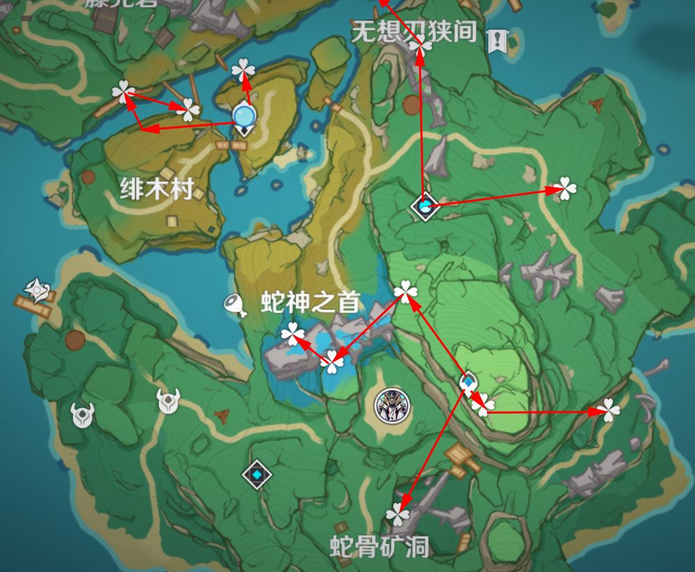 原神鬼兜虫采集路线一览